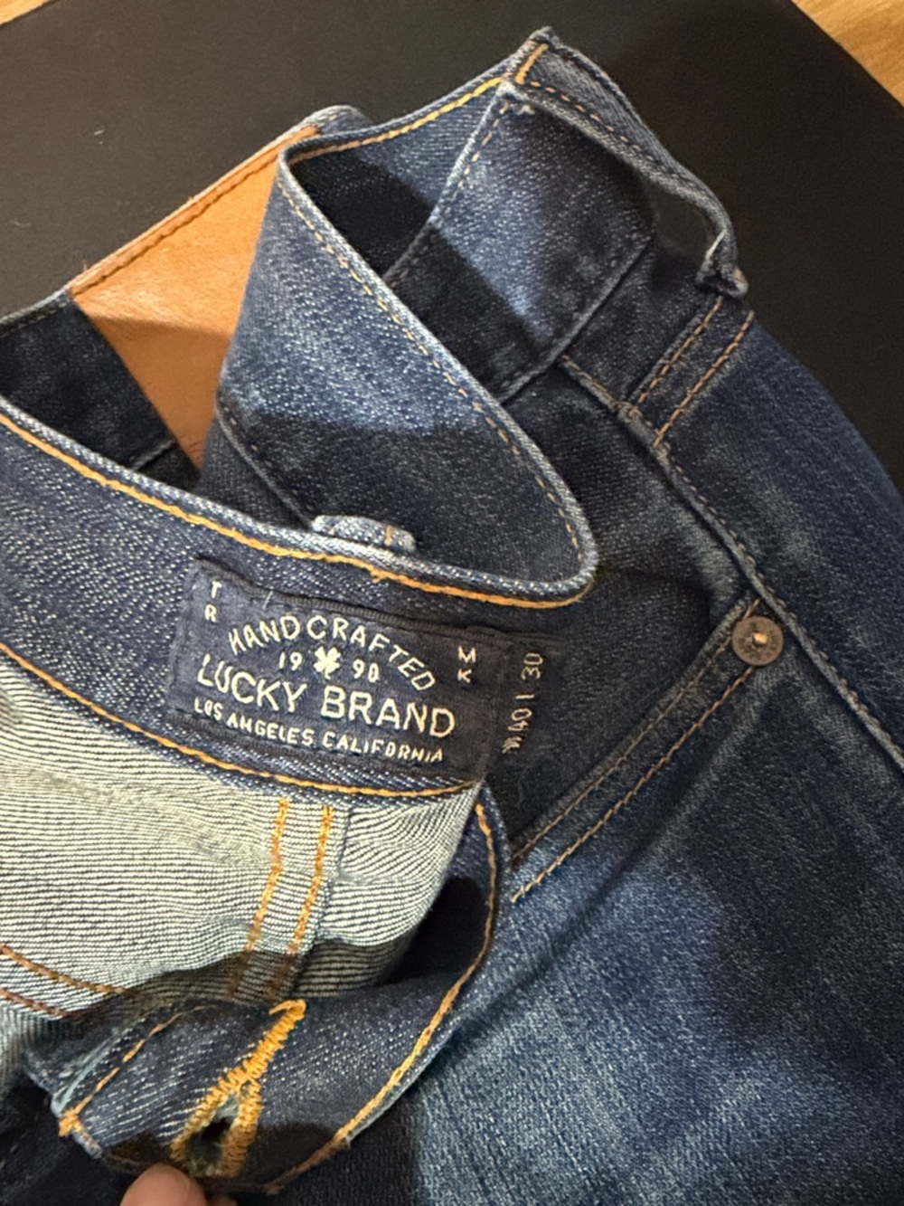 Lucky Brand Men's Indigo Blue Slim Jeans - 181 relaxed straight
